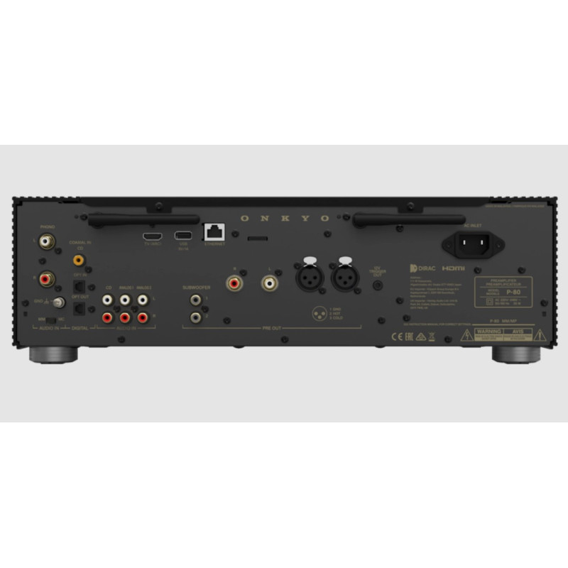 Onkyo P-80 – Przedwzmacniacz stereo Hi-Fi | HiFi Strefa