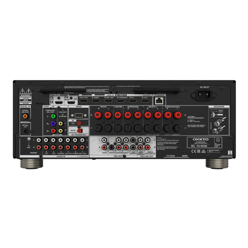 Onkyo TX-RZ30 – Amplituner AV 9.2 z Dirac Live | HiFi Strefa