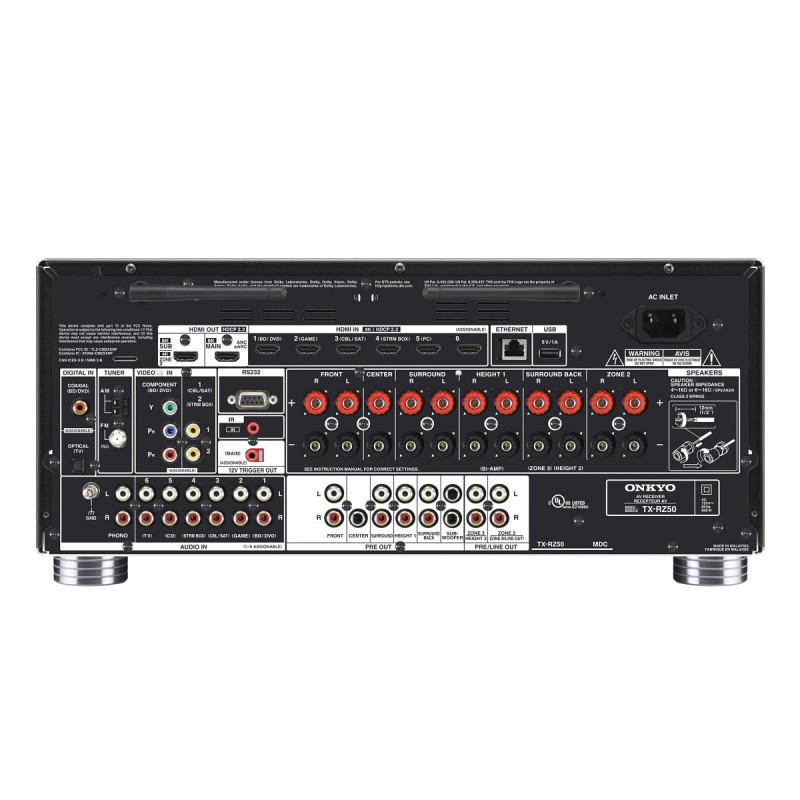 Onkyo TX-RZ50 – Amplituner AV 9.2 z Dirac Live | HiFi Strefa