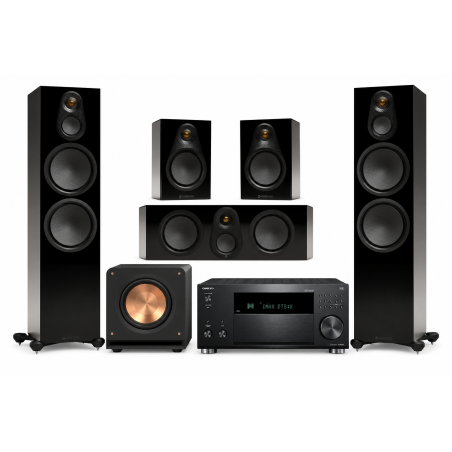 Zestaw kina domowego 5.1 Monitor Audio Silver 500 8G + Onkyo TX-RZ50