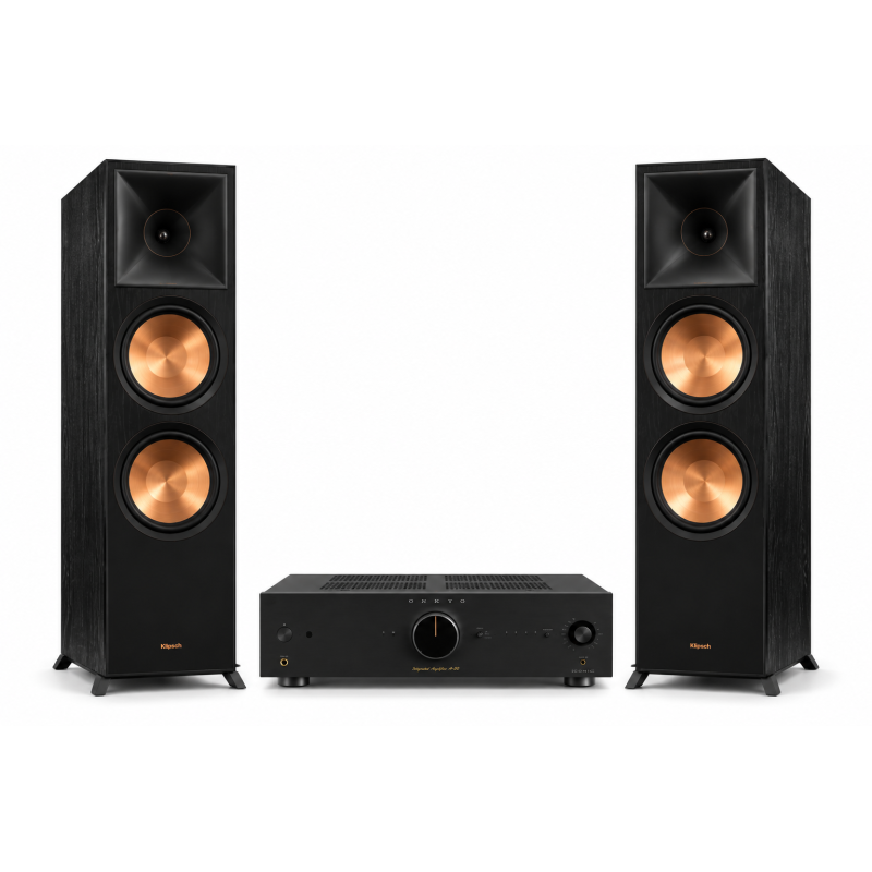 Klipsch RP-8000F + Onkyo A-50 – zestaw stereo Hi-Fi | HIFI Strefa