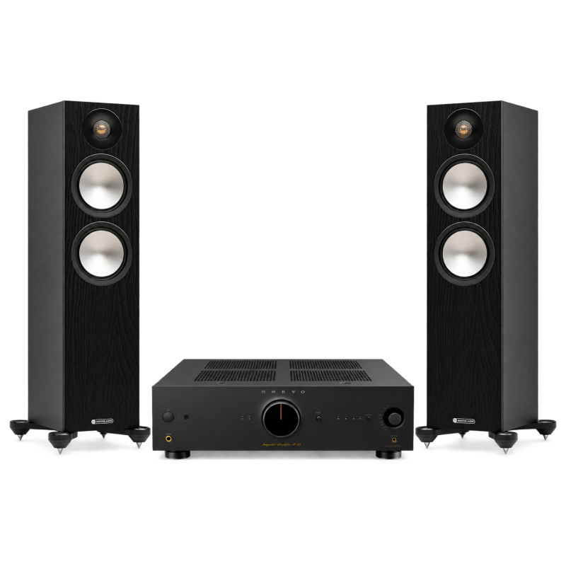 Onkyo A-50 + Monitor Audio Bronze 300 7G – zestaw stereo | HIFI Strefa