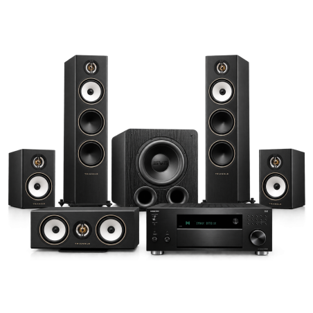 Triangle Solstice 8 + C3 + 3 + Onkyo RZ50 + SVS PB-2000 Pro
