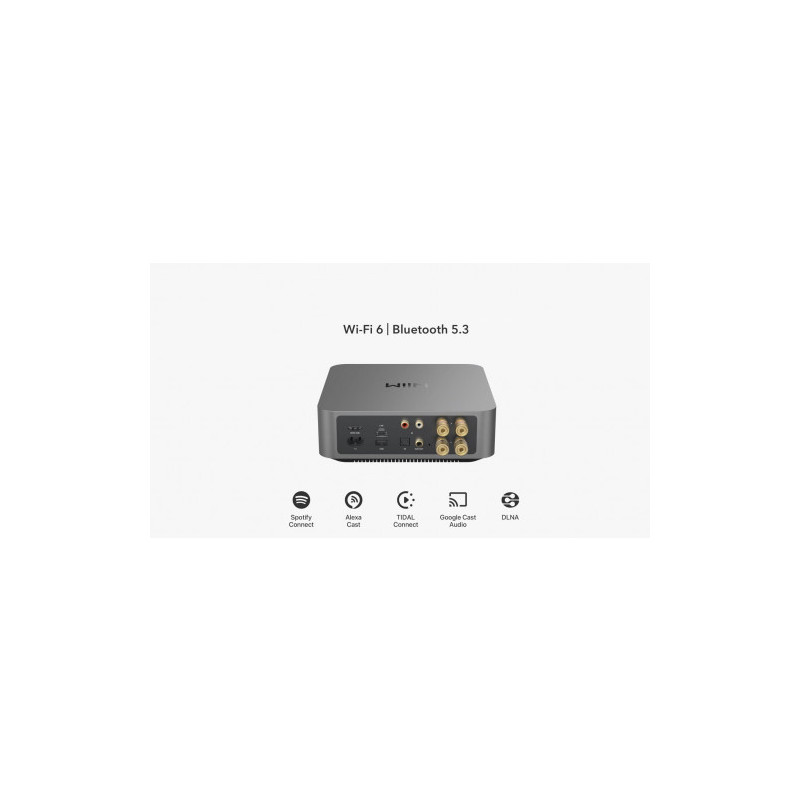 WiiM Amp Pro – wzmacniacz sieciowy Hi-Fi z DAC ESS Sabre