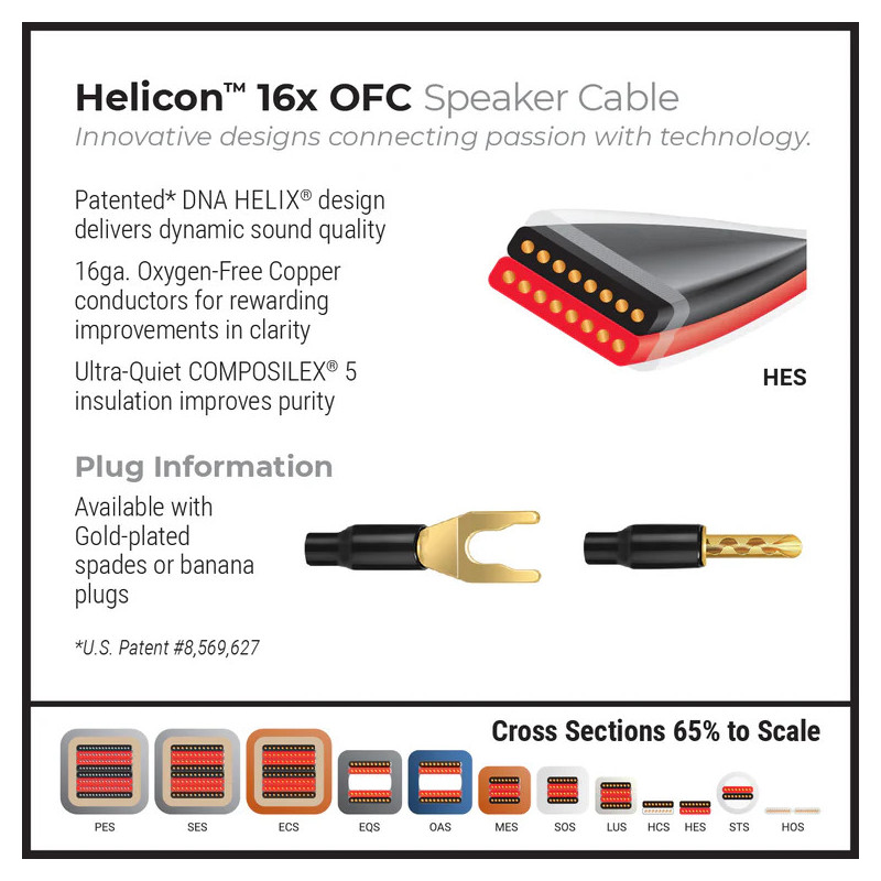 Wireworld Helicon 16x OFC | Kabel głośnikowy Hi-Fi – HIFI Strefa