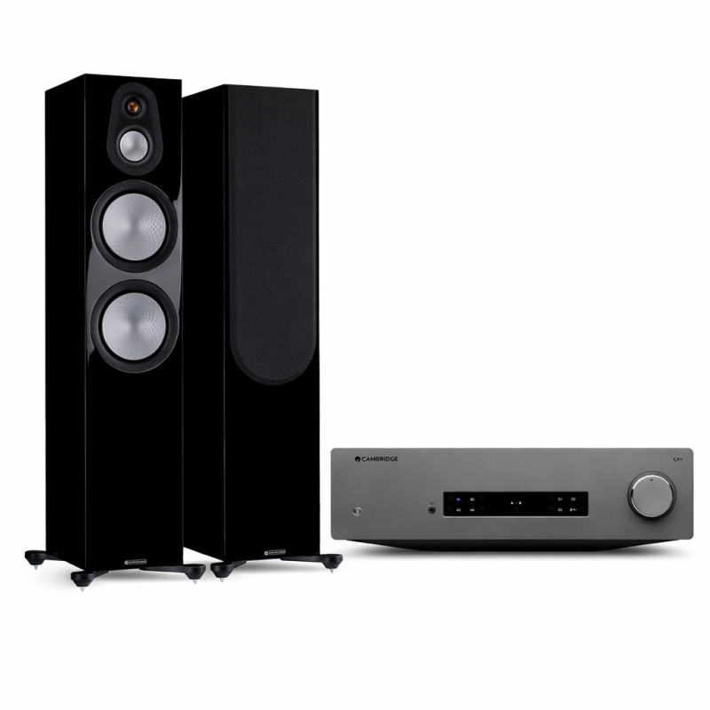 Cambridge Audio CXA81 Mk II + Monitor Audio Silver 500 7G – Zestaw Hi-Fi | Hifi Strefa