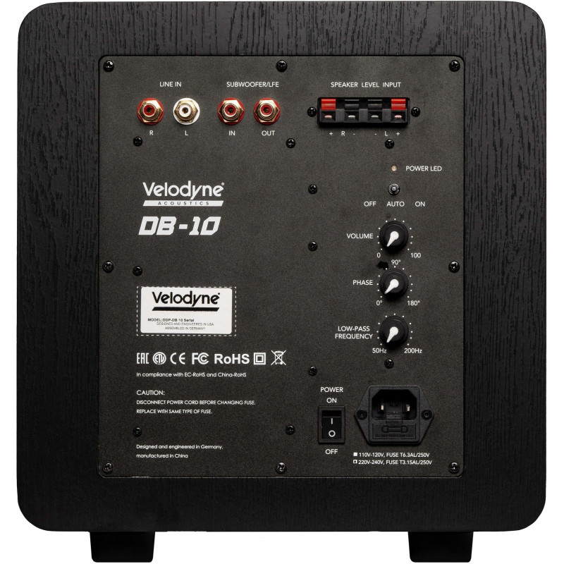 Velodyne Deep Blue DB-10 – subwoofer klasy premium | HiFi Strefa