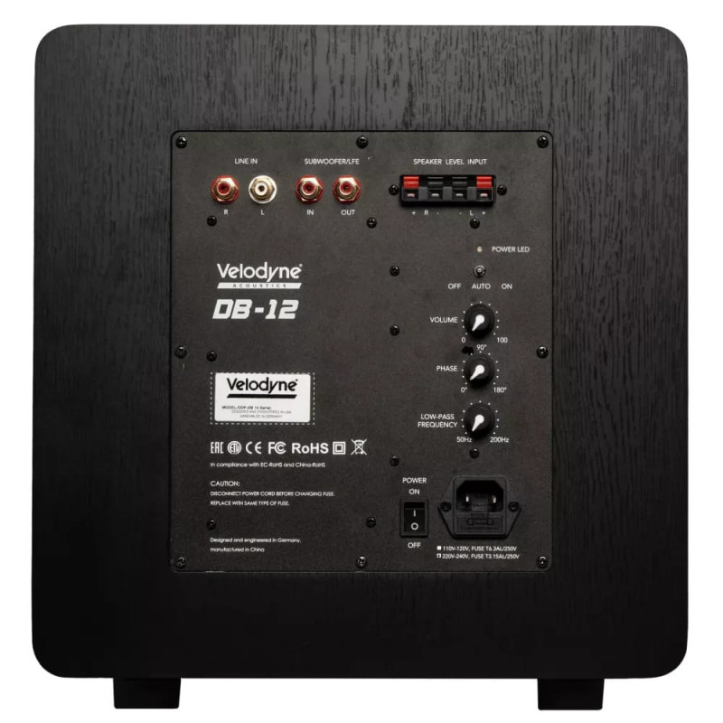 Velodyne Deep Blue DB-12 – subwoofer klasy premium | HiFi Strefa