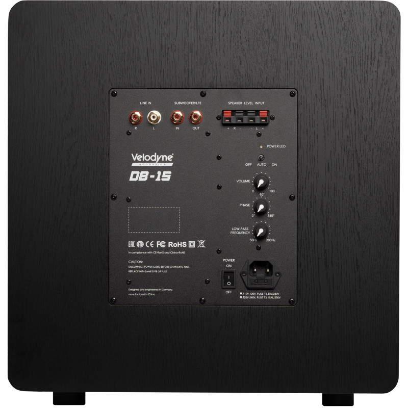 Velodyne Deep Blue DB-15 –  subwoofer klasy premium | HiFi Strefa