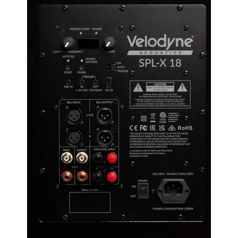 Velodyne SPL-X 18 – Flagowy subwoofer High-End | HiFi Strefa