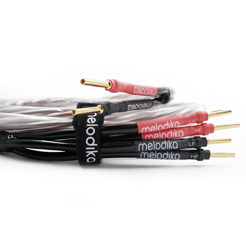 Melodika BSBW – Przewód głośnikowy Bi-Wiring Brown Sugar | HiFi Strefa