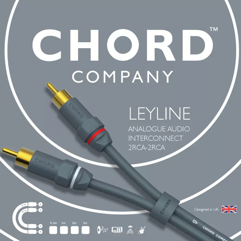 Chord Leyline Analogue RCA – Kabel RCA Hi-Fi | Hifi Strefa