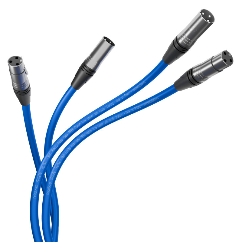 Melodika SB2X – Interkonekt XLR Sky Blue | HiFi Strefa