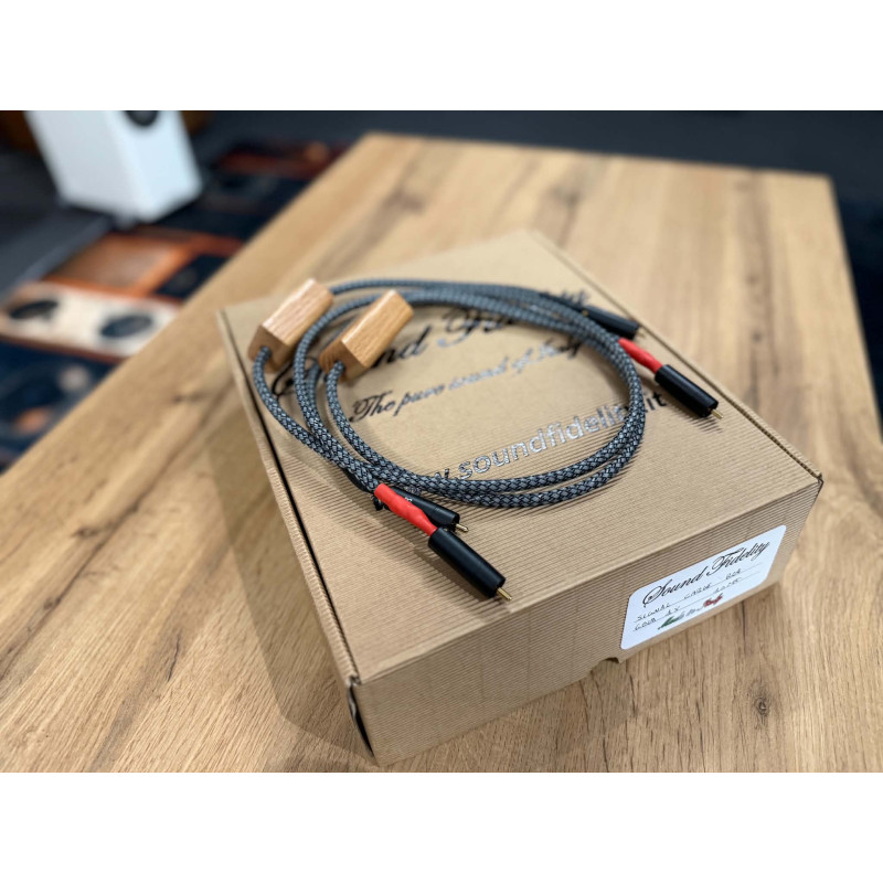 Sound Fidelity Gold 1X RCA | Interkonekt analogowy  | HiFi Strefa
