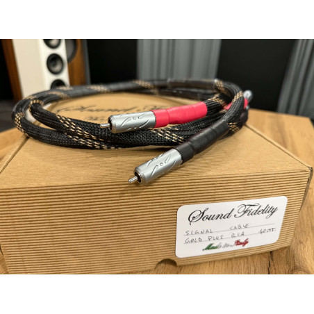 Sound Fidelity Gold Plus RCA | Interkonekt analogowy  | HiFi Strefa