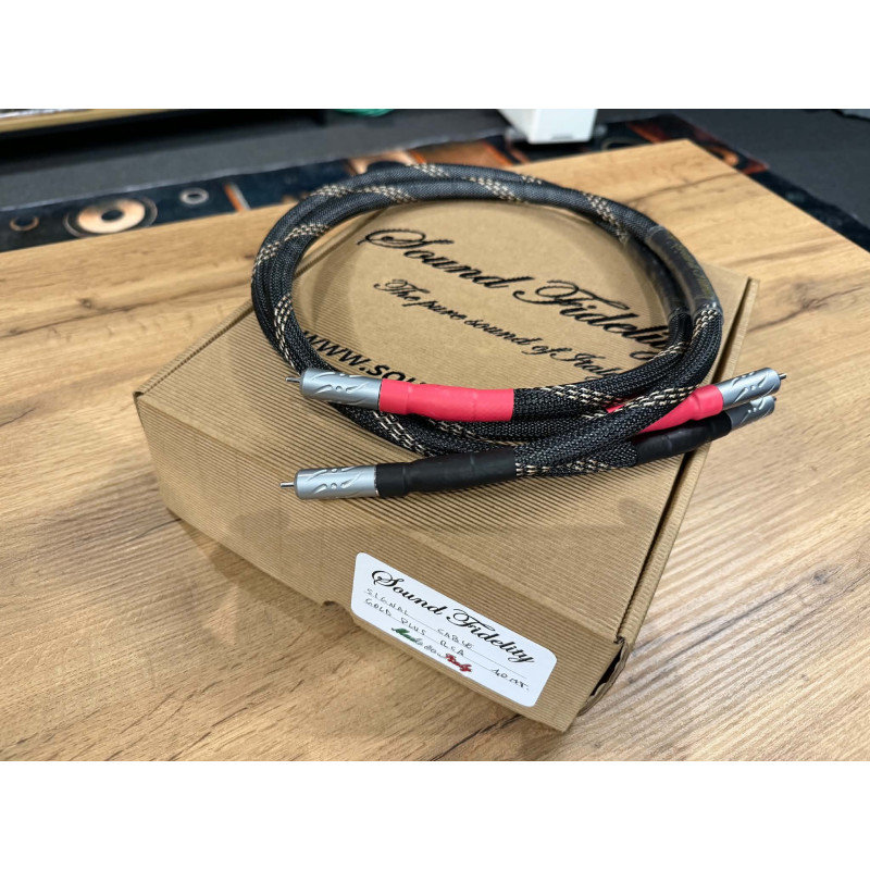 Sound Fidelity Gold Plus RCA | Interkonekt analogowy  | HiFi Strefa