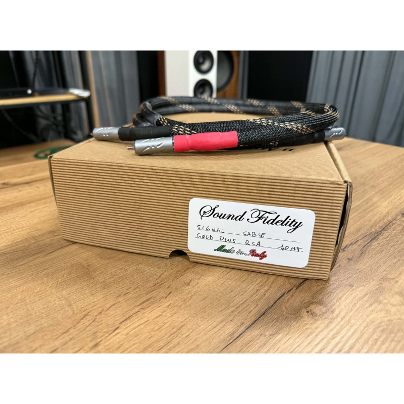 Sound Fidelity Gold Plus RCA | Interkonekt analogowy  | HiFi Strefa